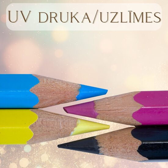 UV DTF uzlīmes