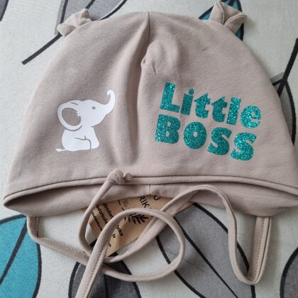 cepurīte ar apdruku 