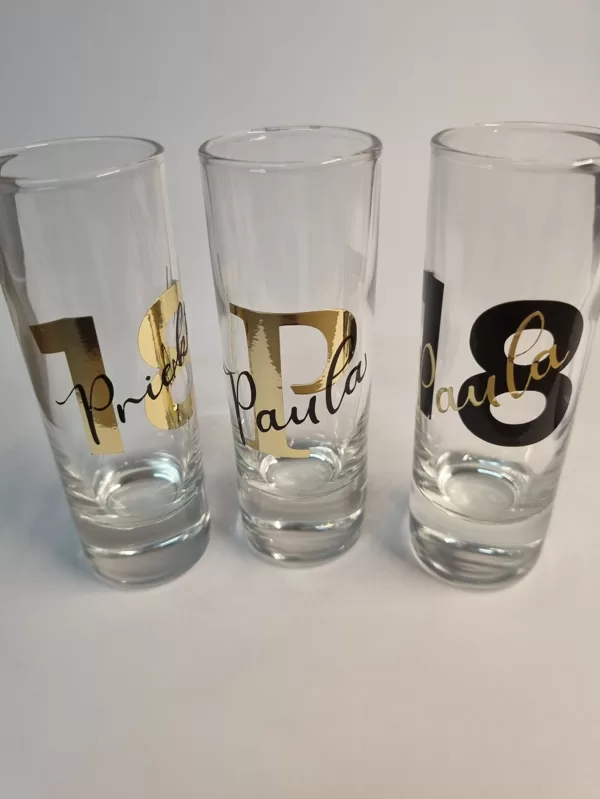 Personalizētas glāzes , dāvana 18 