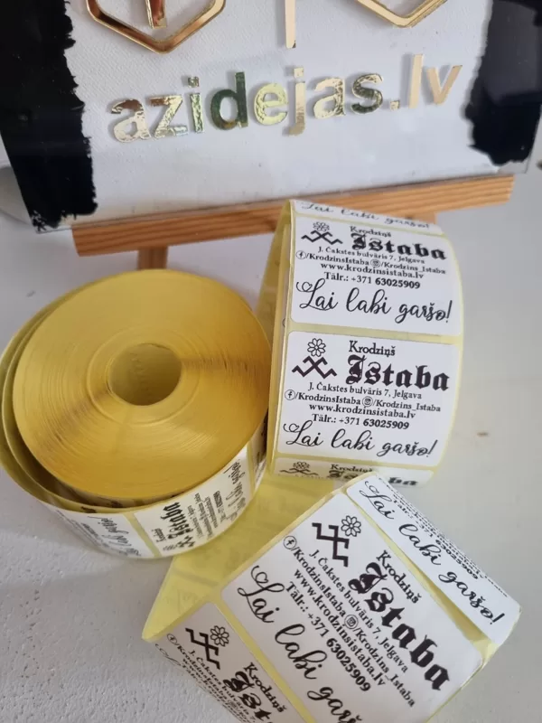 PALDIES uzlīmes